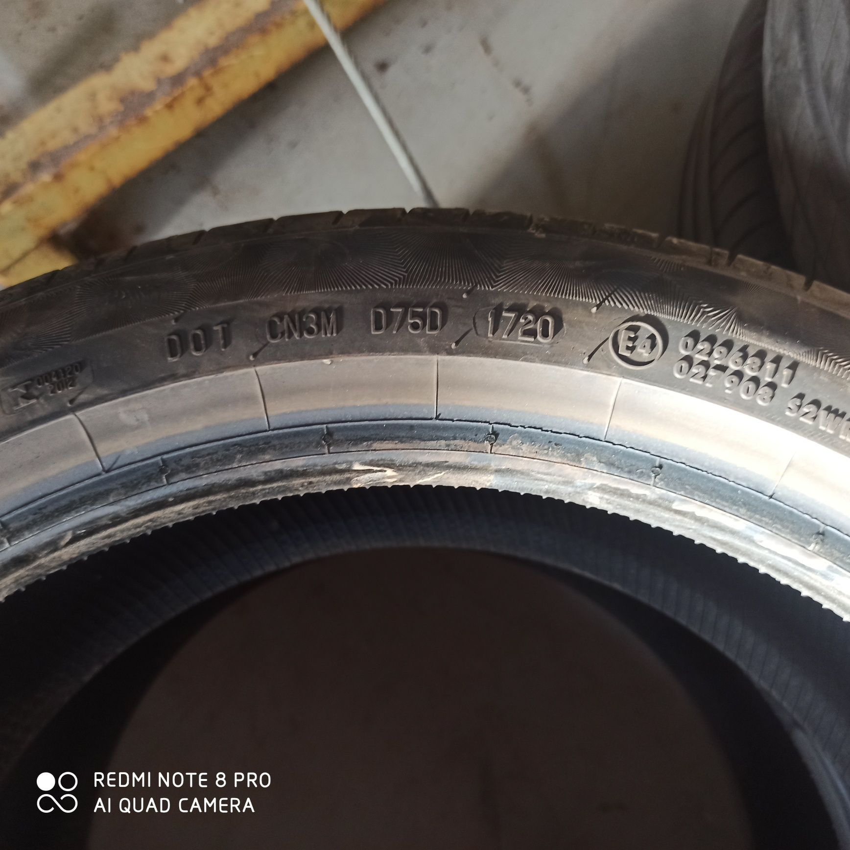 Continental PremiumContact6, 205/45R17, 3 sztuki, 2020 rok. 6mm