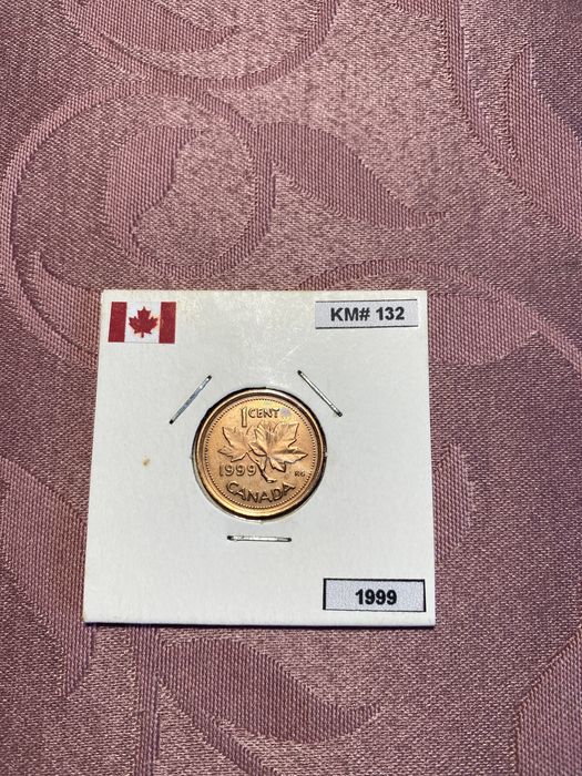 Moeda Canadá 1999.
