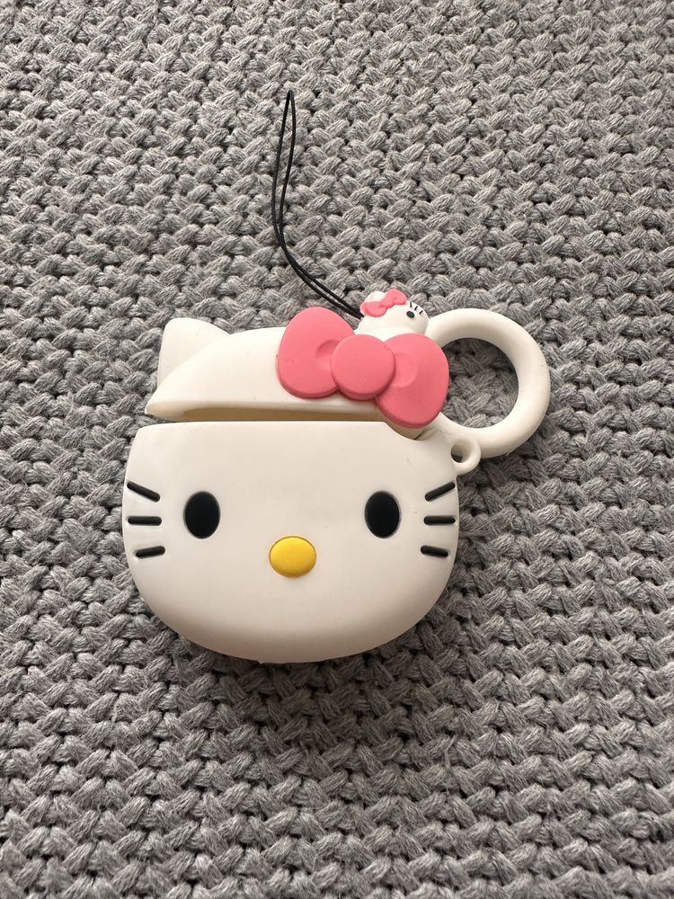 Nowe etui case do słuchawek AirPods 1/2 gen. Hello Kitty + kółko