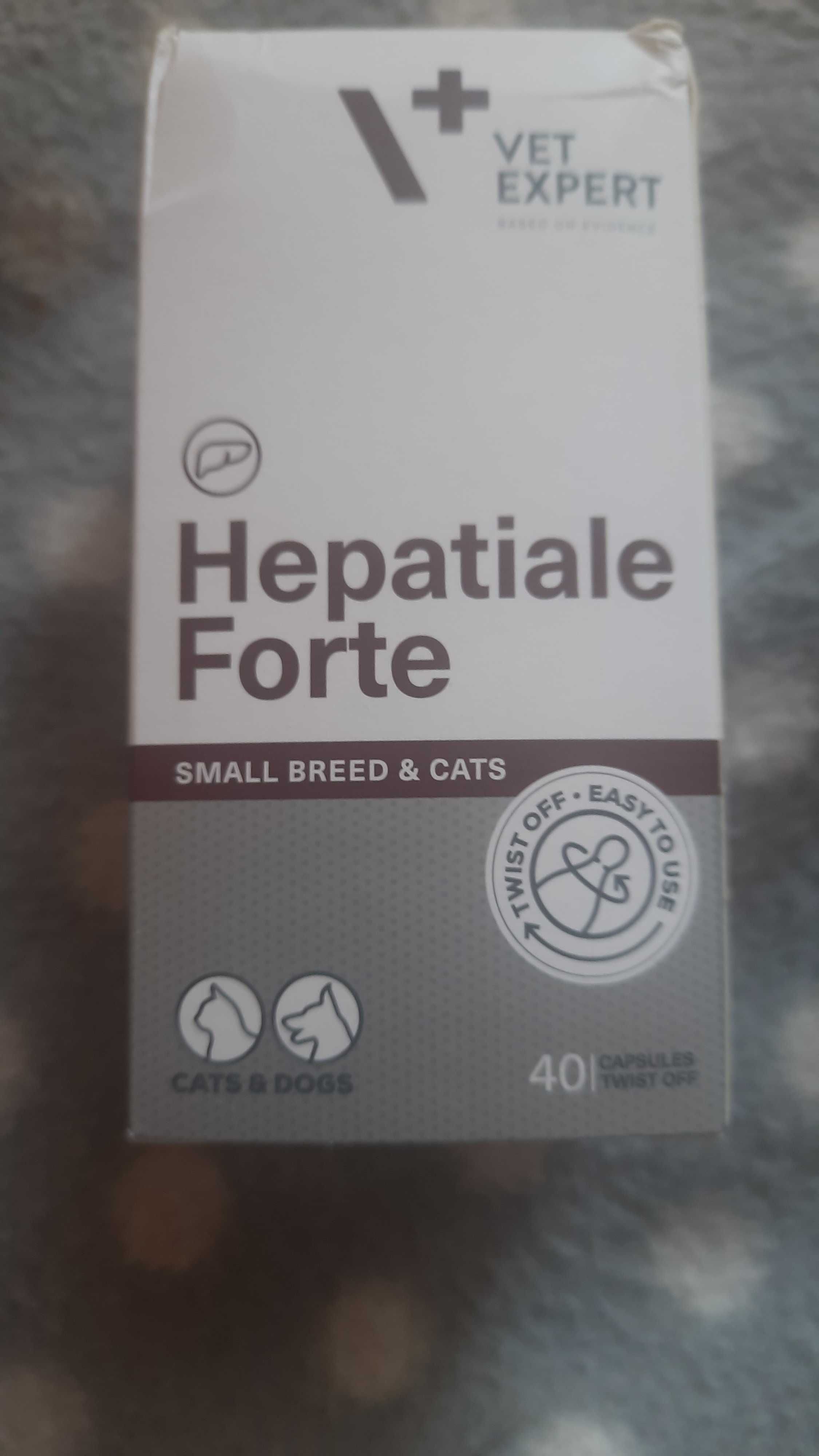Hepatiale forte dla kota, psa
