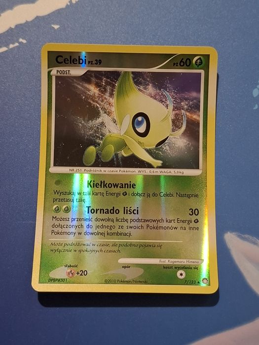 Pokemon Celebi Reverse