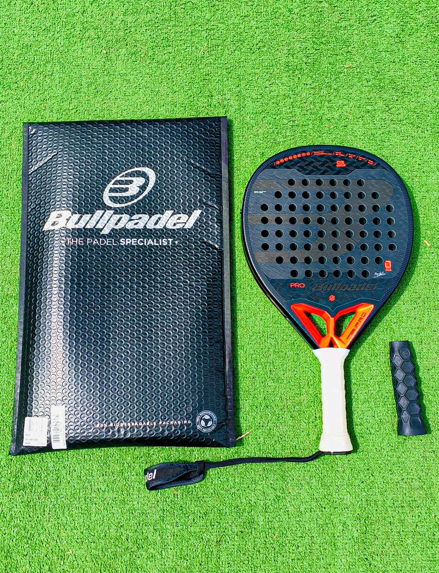 Raquete Padel Bullpadel Hack 03 hybrid '24 Paquito Navarro