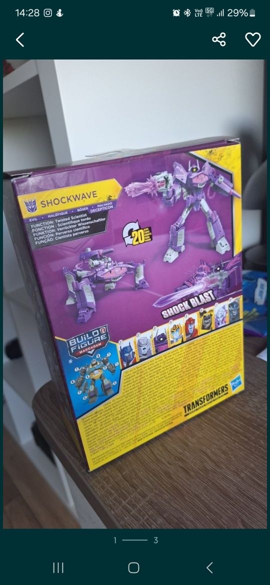 Transformers SHOCKWAVE