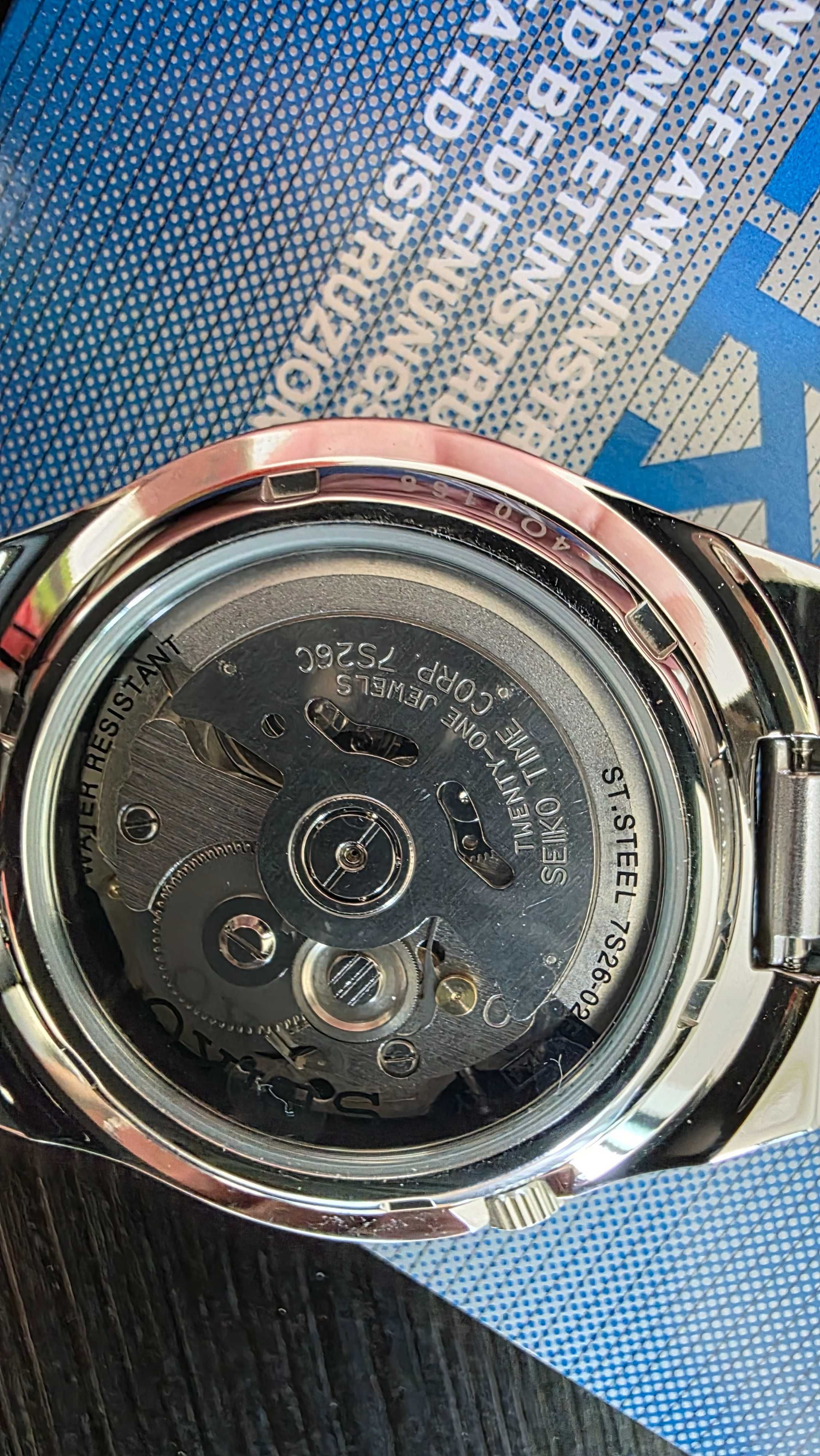Nowy męski zegarek Seiko SNK607K1 Automat