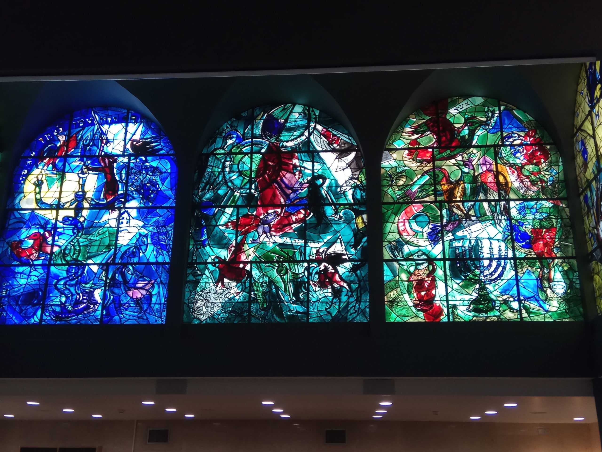 Marc CHAGALL - JERUSALEM WINDOWS - #5 - 1988 rok