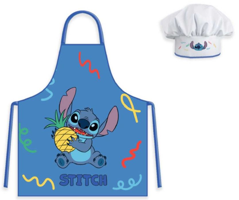 Fartuszek kucharza z czapką Lilo & Stitch Disney Sticz przedszkole