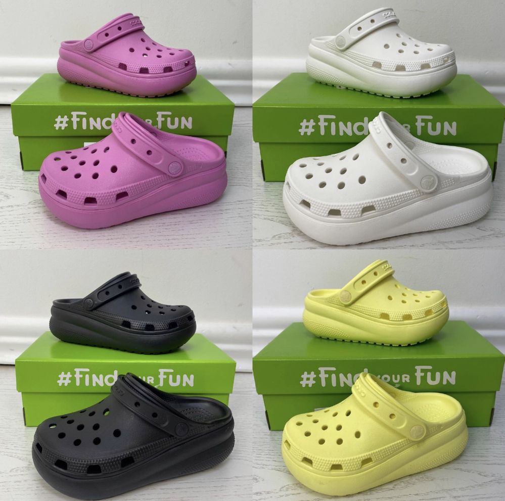 Crocs classic cutie clog дитячі крокси р. 29-35 кроксы детские