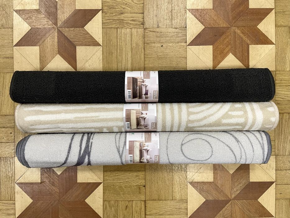 Коврик для дома графитовый/бежевый/светло-серый 80х150см LIVARNO