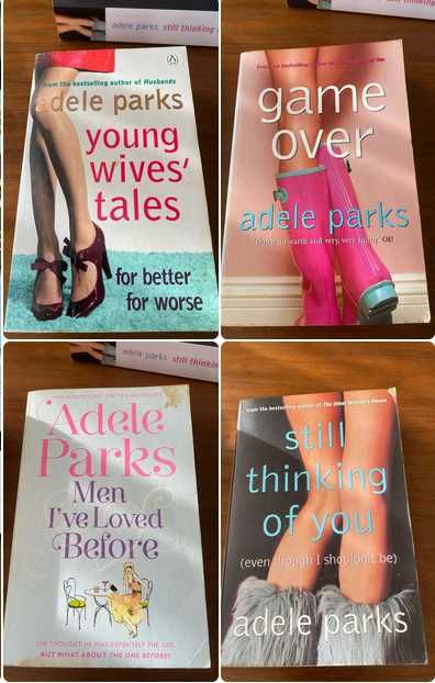 Coleção Adele Parks. 6 livros em bom estado.