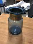 Vaso do Vidro Azul