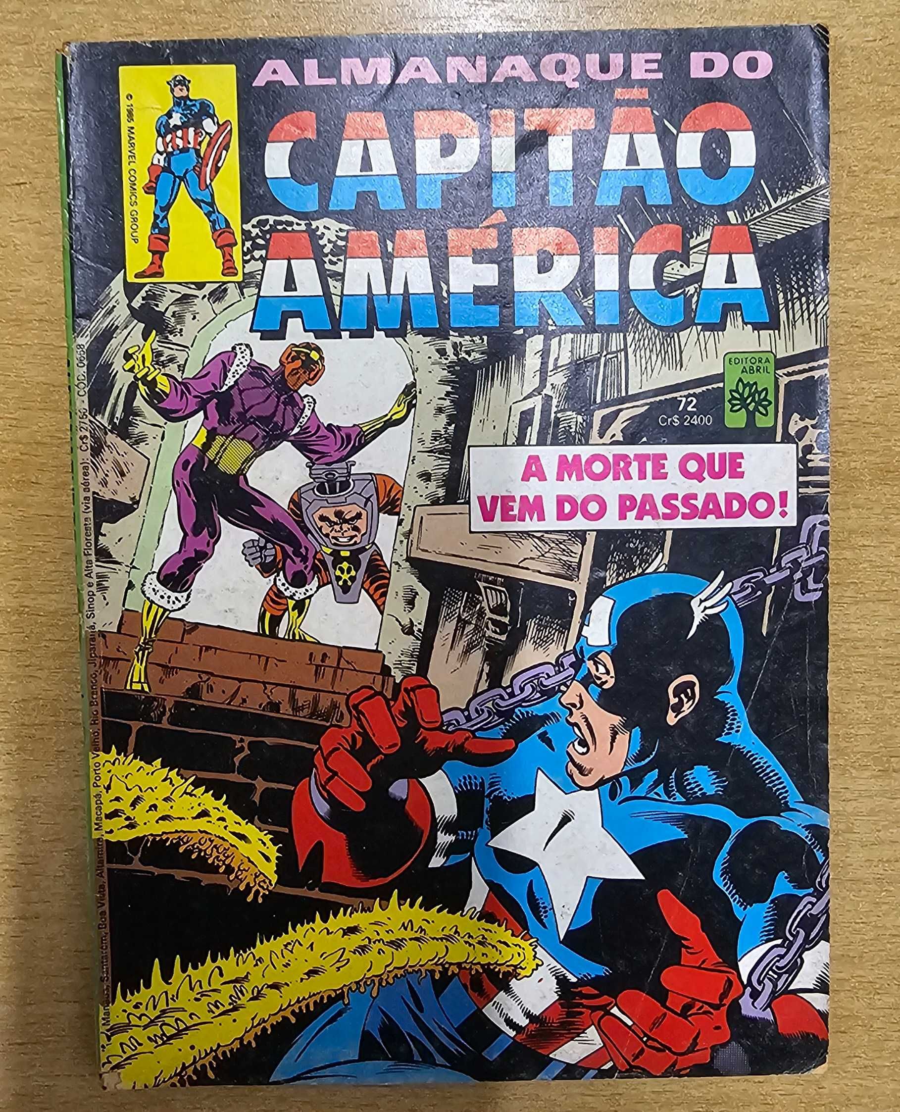 Revista Capitão América, Marvel, Abril