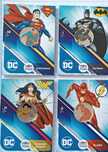 4 moedas 10€ França DC COMICS.