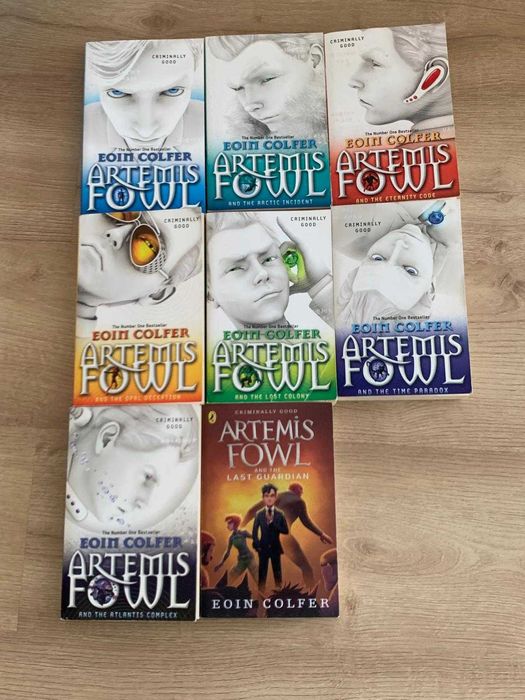 Coleção Artemis Fowl (livros em inglês)