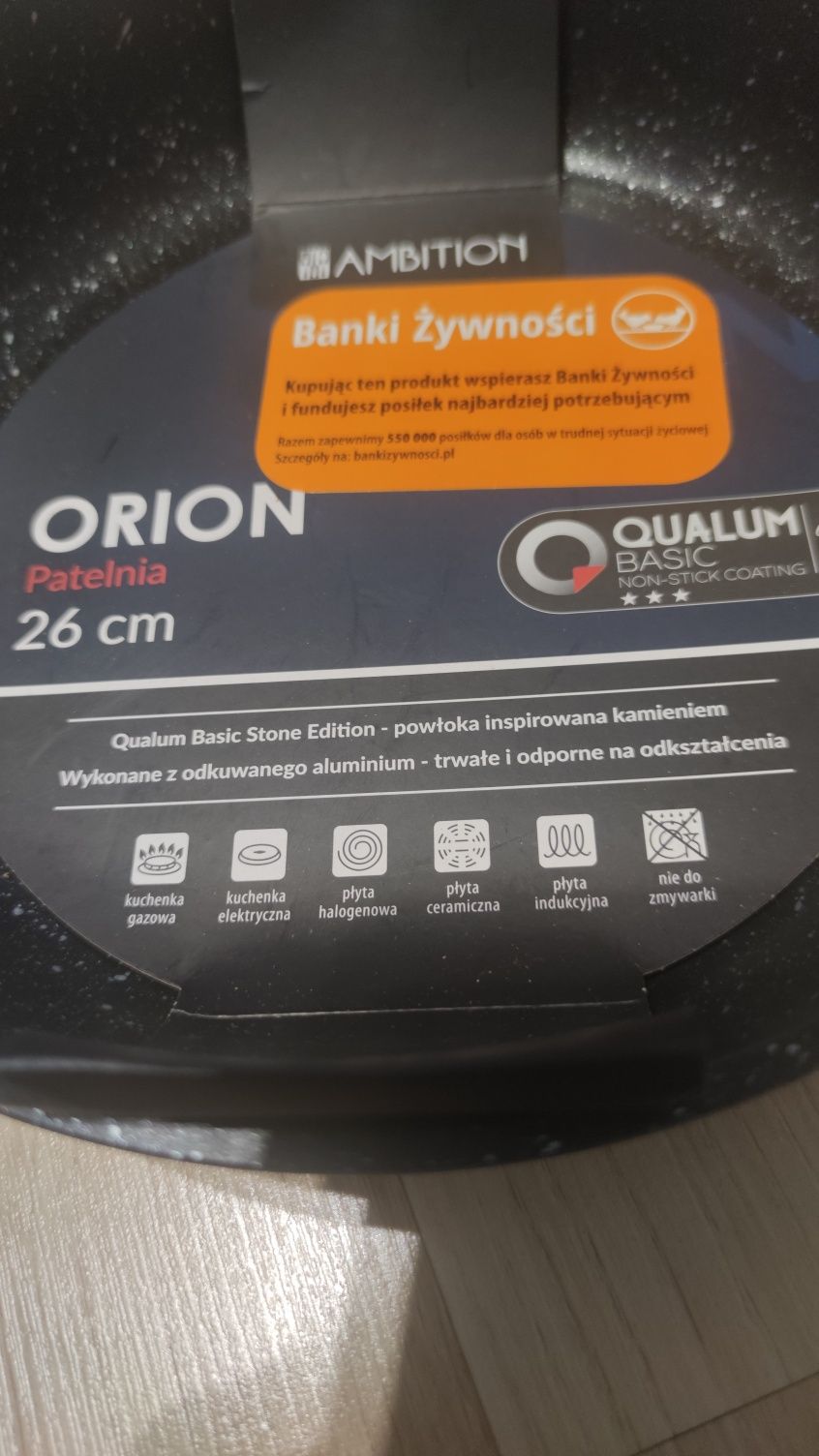 Patelnia tradycyjna Ambition Orion 26 cm non-stick (nieprzywierająca)