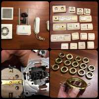 Комплект Б/В: вимикачі, розетки, світилники та інше електрообладнання