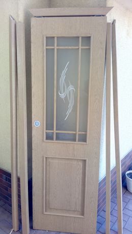 Drzwi wewnetrzne suwane szer 64 cm