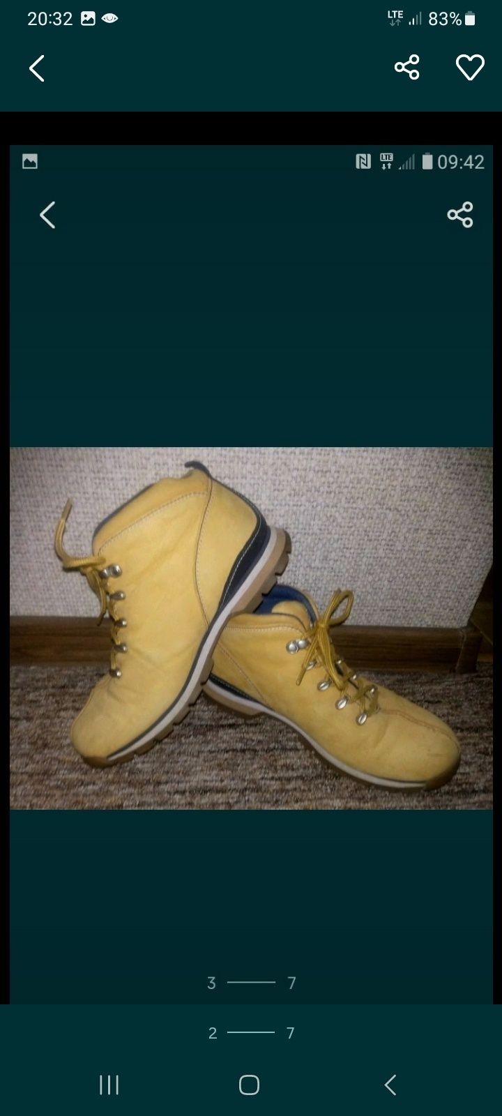 Timberland buty trapery rozmiar 40