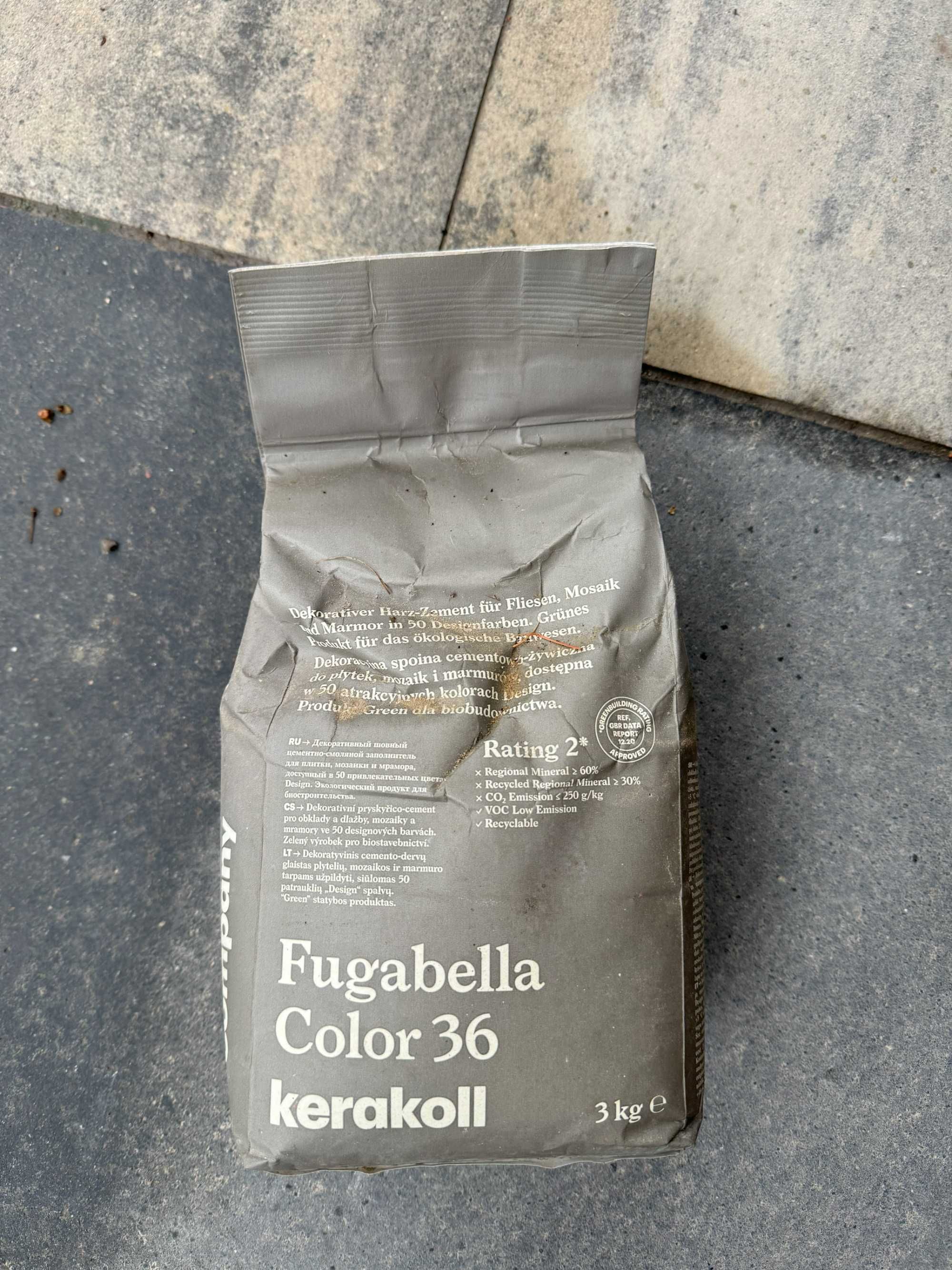 Fuga Kerakoll Fugobella Color 36 3 kg