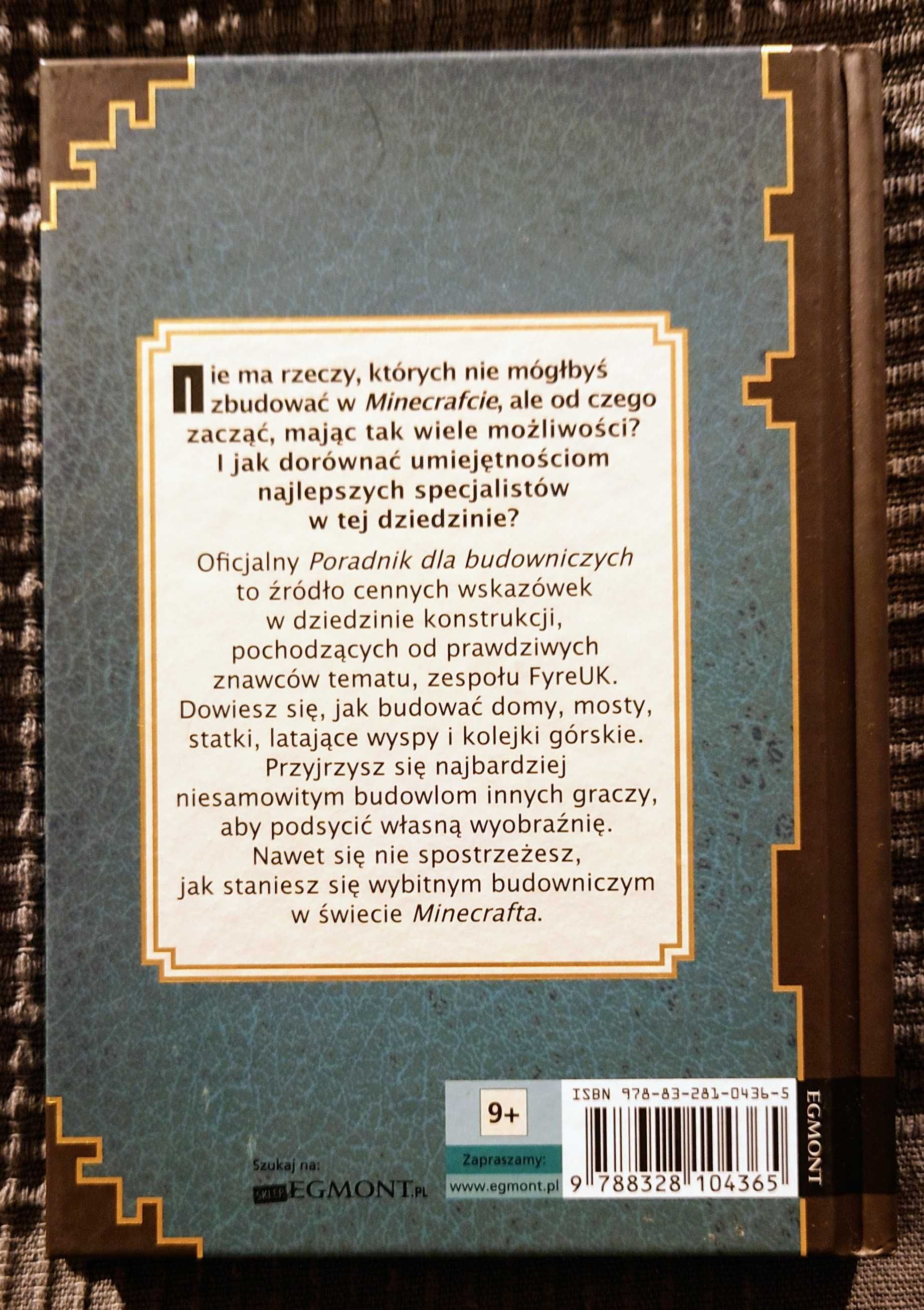 Książka "Minecraft. Poradnik dla budowniczych"