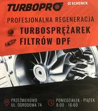 Regeneracja Turbosprężarek Czyszczenie DPF/FAP/KAT/SCR