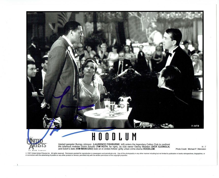 Laurence Fishburne - autograf, fotografia 20x25 cm