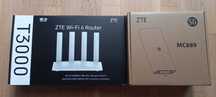 Zestaw ZTE MC889 5G ODU + router Wi-Fi T3000 Wi-Fi 6 jednostka IDU