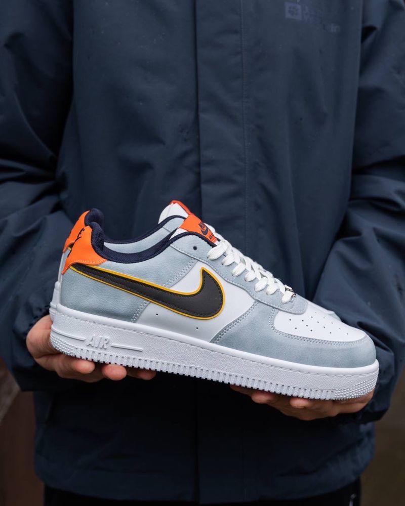 Кросівки Nike Air Force White Orange Black
