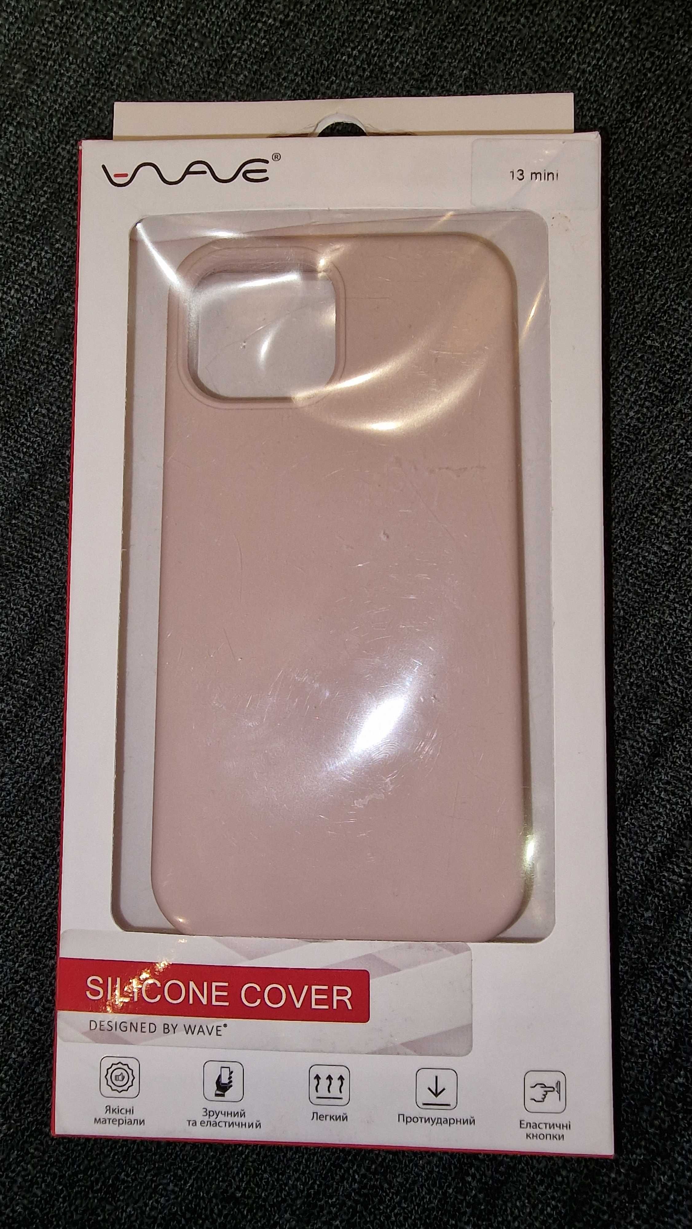 Чехол Apple Silicone Cover soft tuch for iPhone 13 mini Pink Sand
