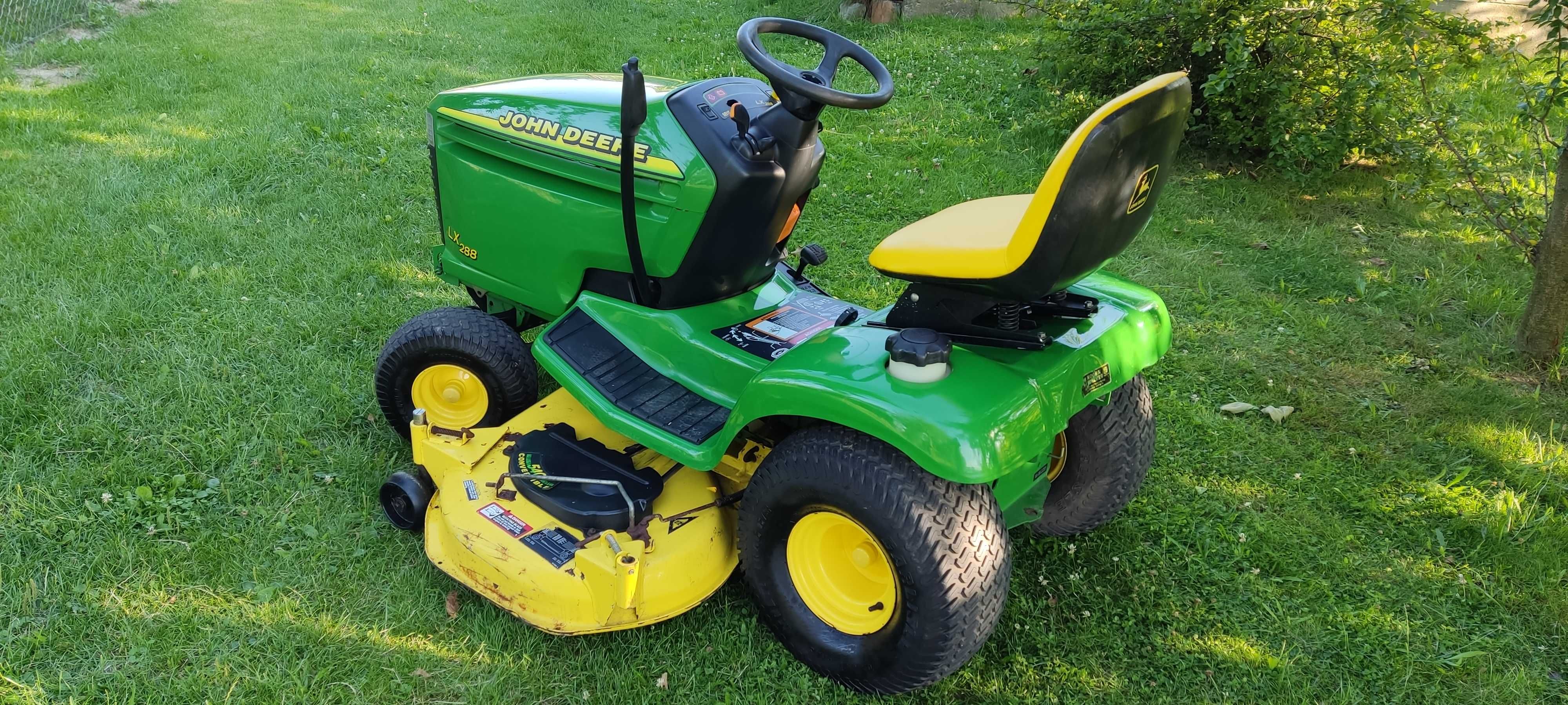 Traktorek kosiarka John Deere 17HP V-Twin KAWASAKI Cub Cadet Husqvarna