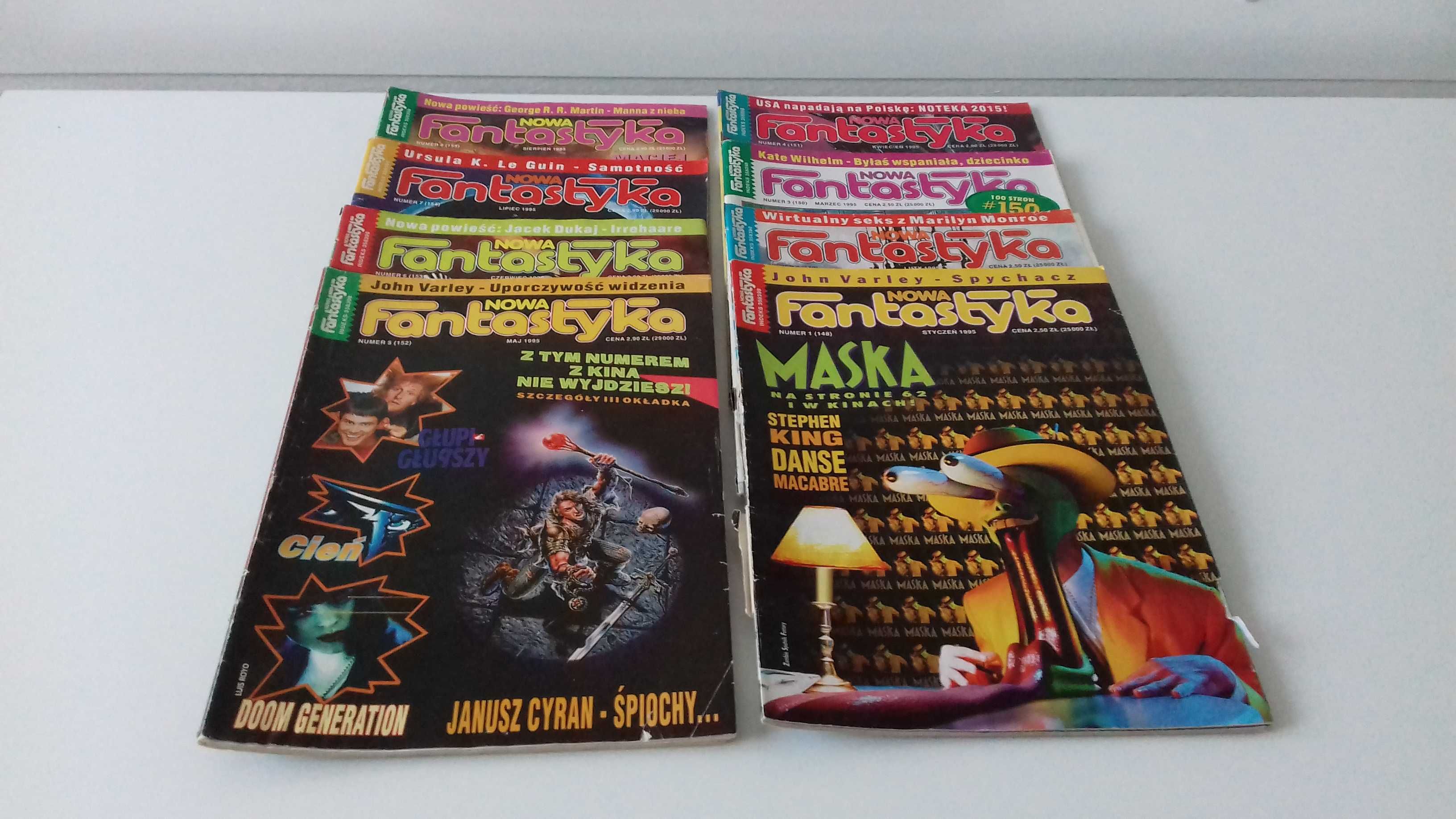 Czasopismo „Nowa Fantastyka”, rocznik 1995, do sprzedania