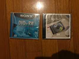 2 DVD-RW para gravação