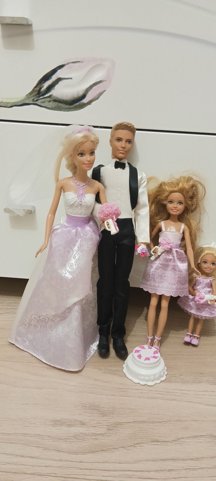 Barbie ślubna zestaw