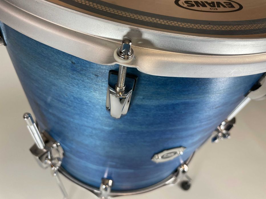 MK-Drums Custom Floor Tom 16" x 16" Birch/Brzoza - Blue Satin Finish