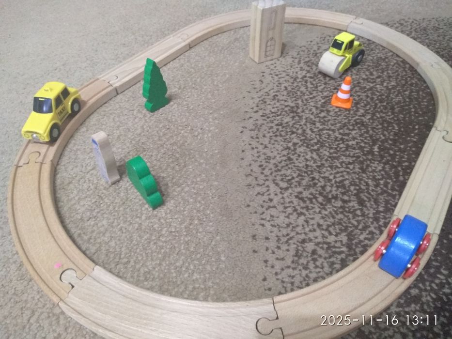 Tory Drewniane Kolejka Ikea Lidl