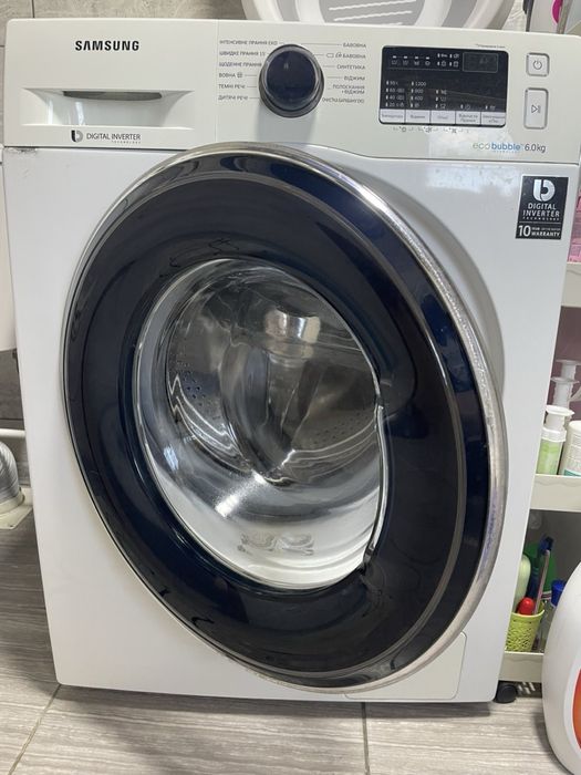Пральна машина самсунг WW60K42101W eco babl