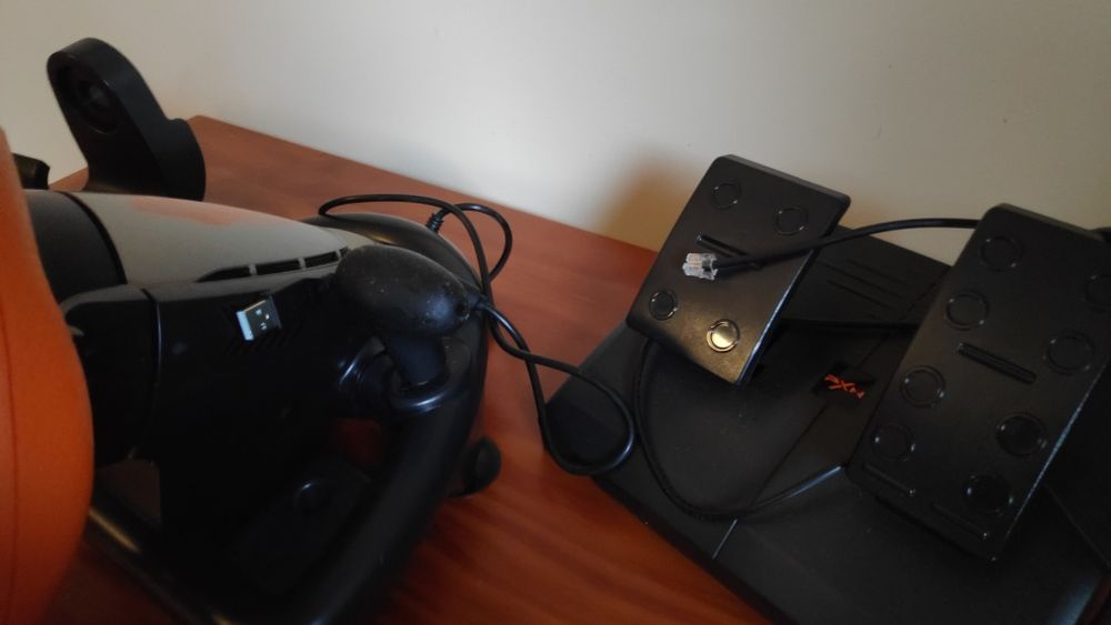 Volante jogos com pedais