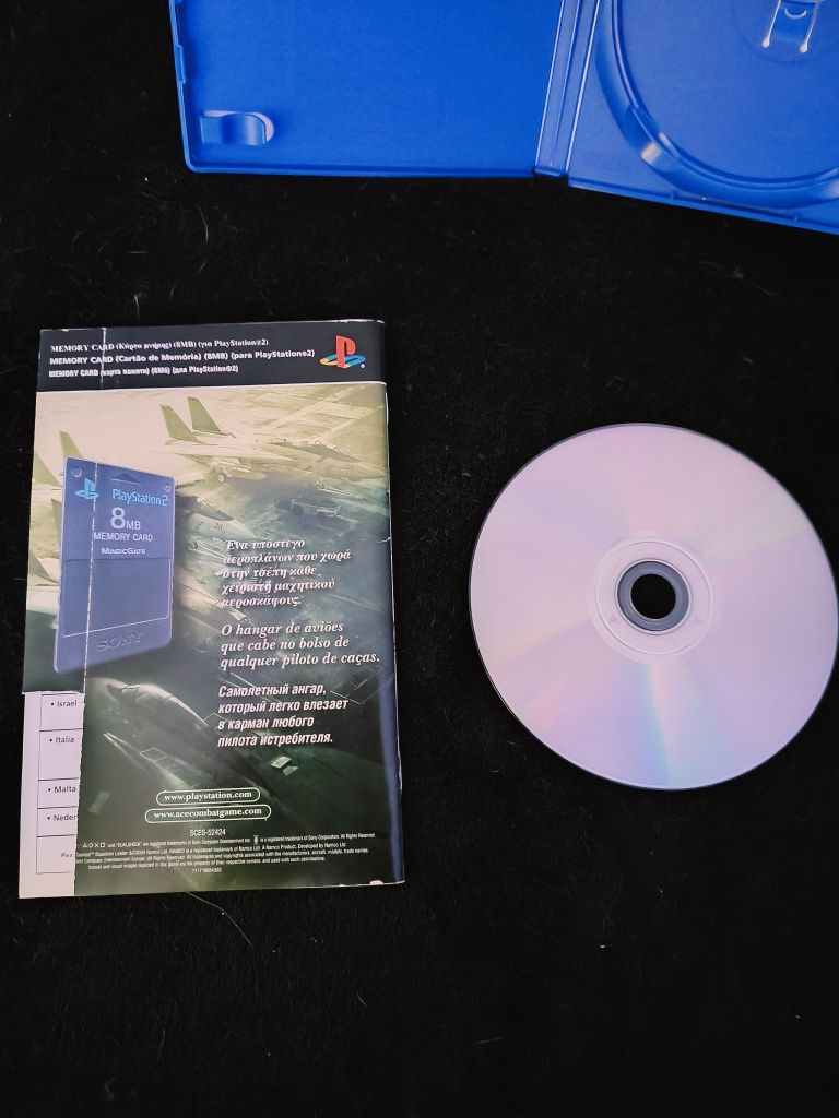 Ace Combat: Squadron Leader" para PlayStation 2, em bom estado.

"Ace