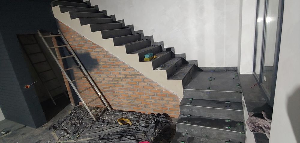 Будівельні роботи, Укладання Плитки, Вироби з керамограніту