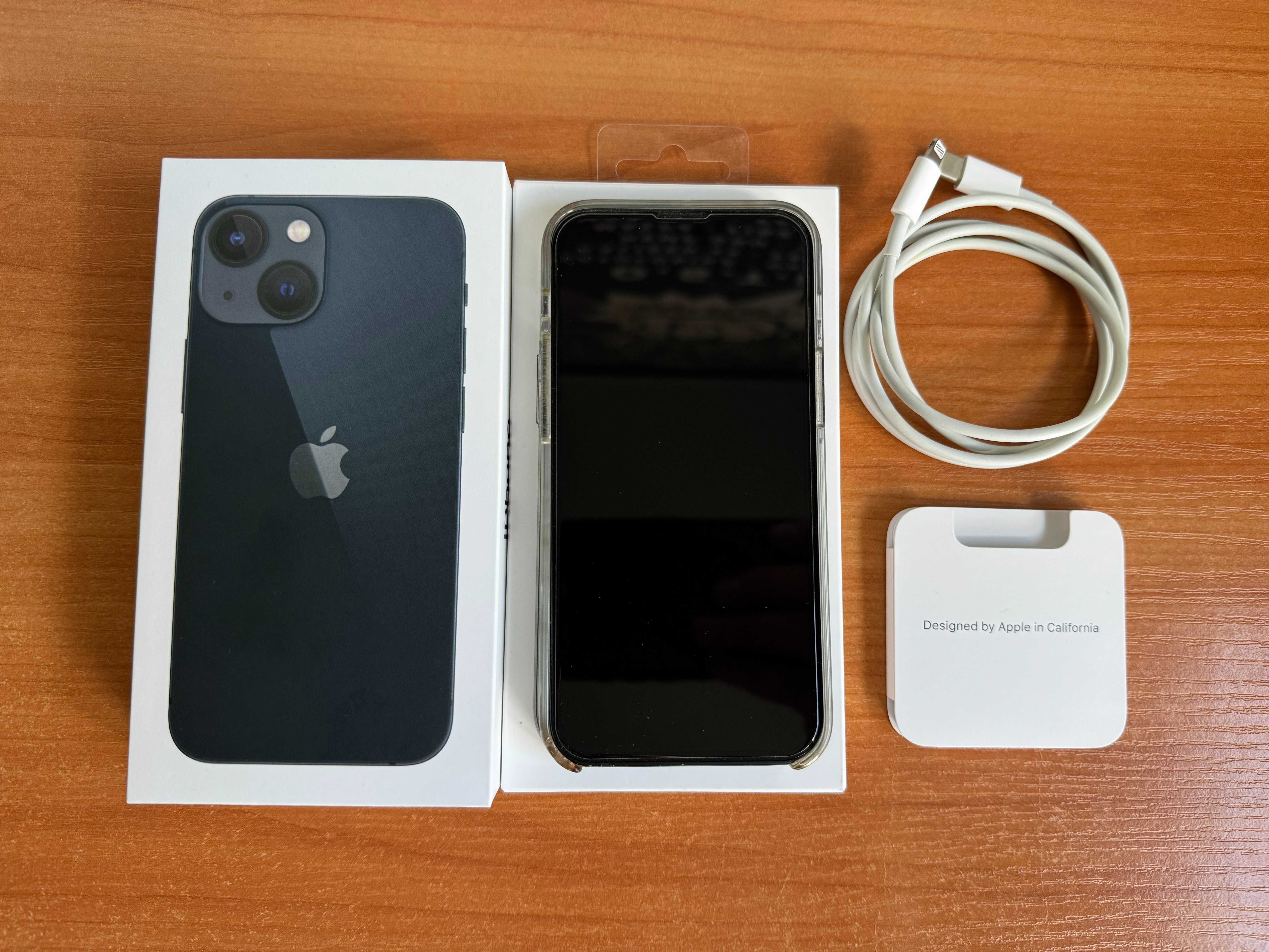 Telefon - iPhone 13 mini | Midnight | 128GB | iOS 17.4 + Dodatki