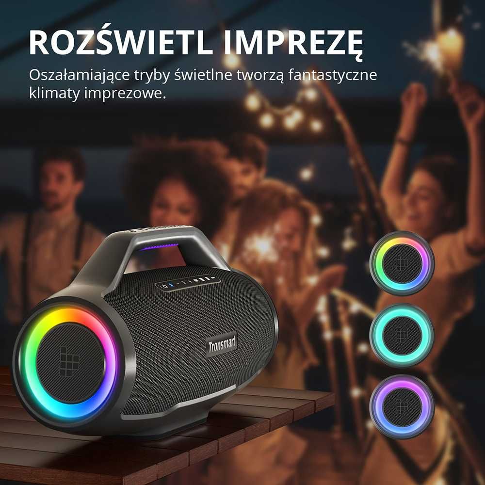 Przenośny Głośnik Tronsmart Bang Max - NOWY  - 130 W !