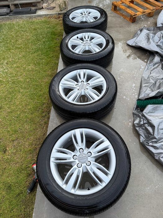 Felgi Audi 17" 5x112 wraz z oponami Pirelli Scorpion Verde 215/65R17