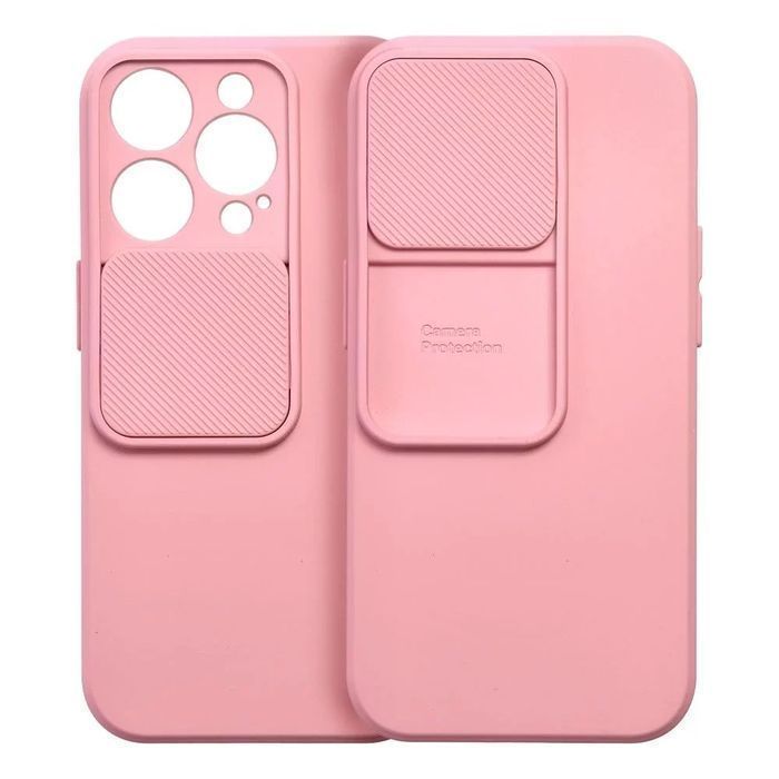 Etui Futerał Slide Do Apple Iphone 15 Plus Jasnoróżowy