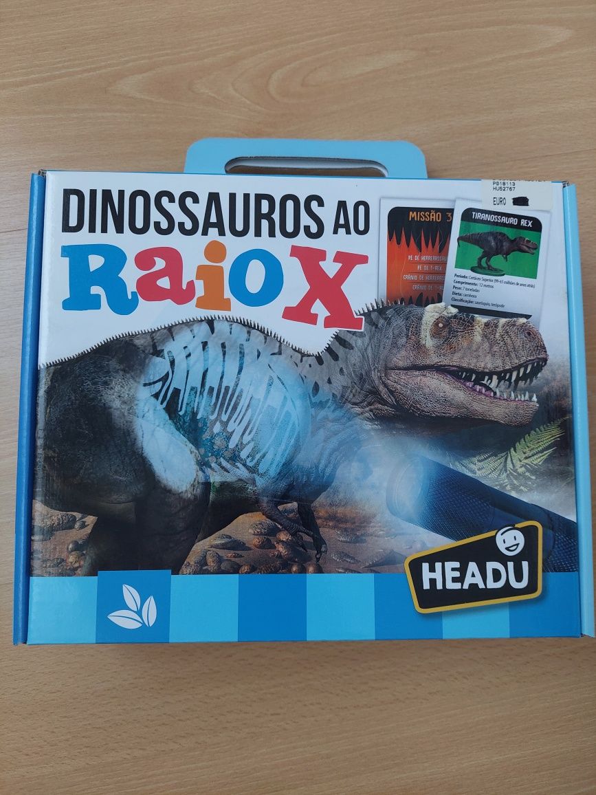 Jogo Dinossauros ao Raio X HEADU