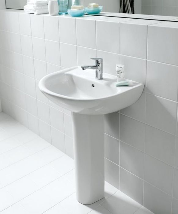 Умивальник Laufen Pro 65, умивальник, унітаз, кришка від бачка