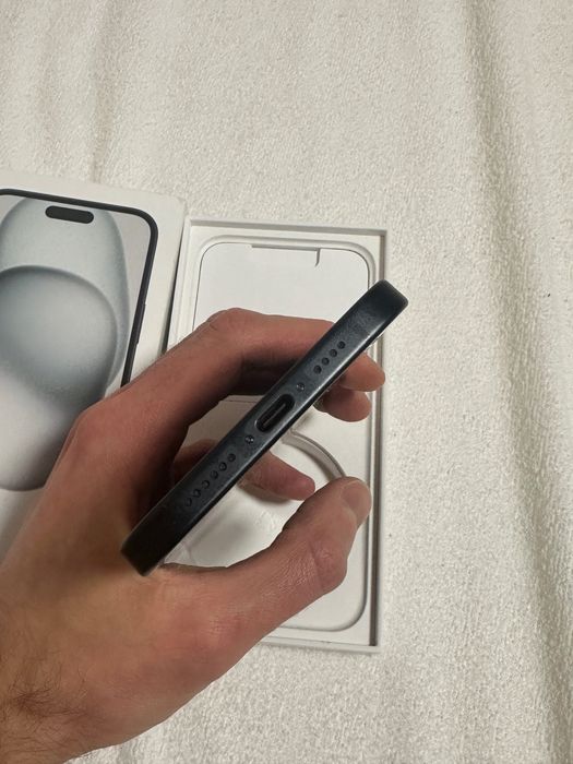 iPhone 15 Plus 256 Black eSim, Айфон 15 плюс 256. Чорний есім