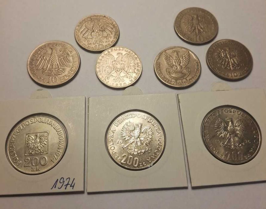 XXX lat PRL , olimpiada , inne - zestaw monet PRL