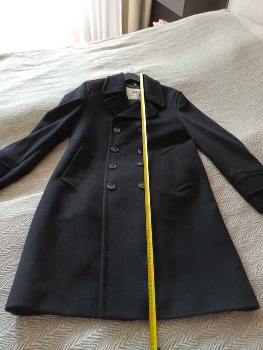 Wełniany Płaszcz Burberry