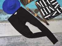 H&M Czarne legginsy basic bawełna M