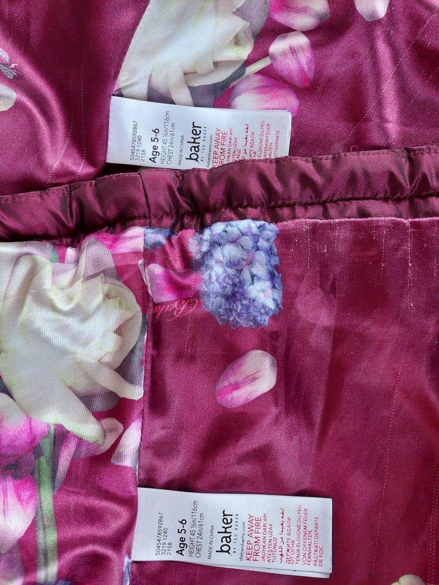 Демисезонные курточки  TED BAKER для девочек, 5-6 лет, р 116