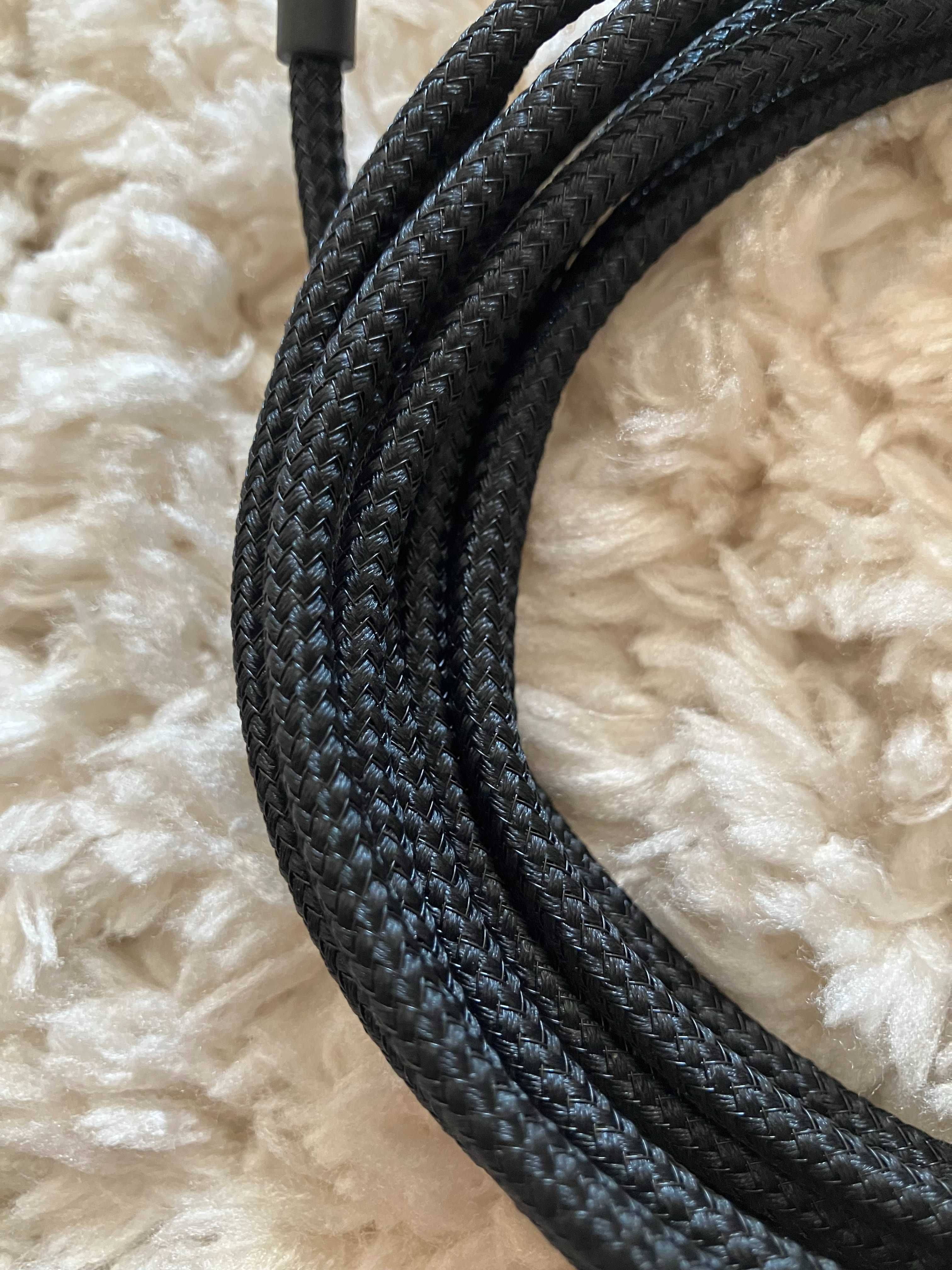 Kabel USB C 100W 3 metry wzmacniany z oplotem ładowarka pancerny nowy!